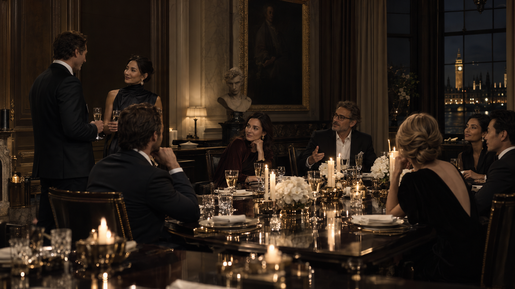 Private international leadership dinner